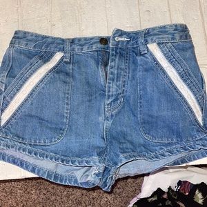 Free People Jean Shorts